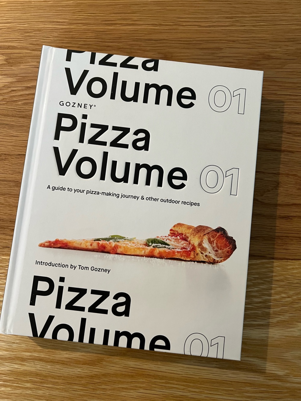 Gozney Pizza Volume 01 Cookbook Tom Gozney Hardcover Pizza Oven Recipes